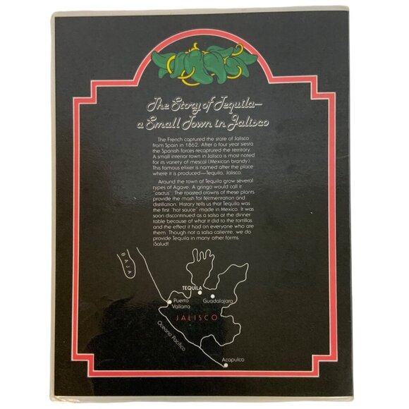 Jalisco Austin Restaurant Menu With Mexican Cuisine & Seafood Details 90s - Picture 2 of 4